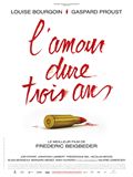 l'amour dure trois ans